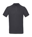 Heren Polo Inspire B&C PM430 Dark Grey